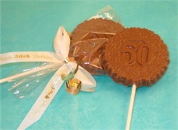 50th Birthday Party Favors Chocolate Pop 50th Birthday Party Favors Chocolate Pop