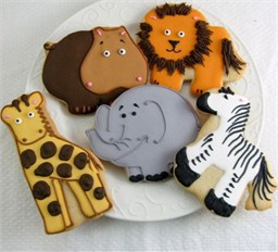 Wild and Farm Animals Baby Shower Decorations Cookies Wild and Farm Animals Baby Shower Decorations Cookies