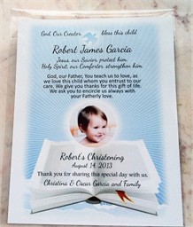 Baptism Prayer Cards Baptism Prayer Cards