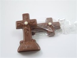 Chocolate Baptism Favors - Chocolate Cross Chocolate Baptism Favors - Chocolate Cross